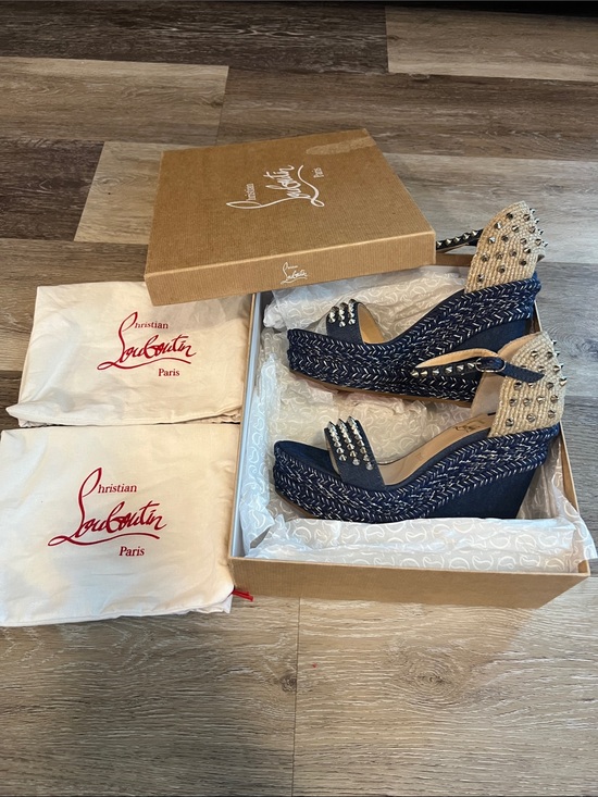 Christian Louboutin Shoes - Christian Louboutin Madmonica Wedge 120MM